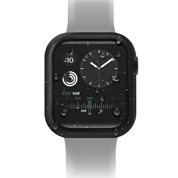 UNIQ-kotelo Nautic Apple Watch Series 7/8/9 45mm musta/musta