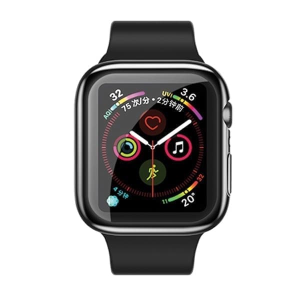 USAMS Suojakotelo Apple Watchille 4/5/6/SE 44mm. läpinäkyvä IW486BH03 (US-BH486)