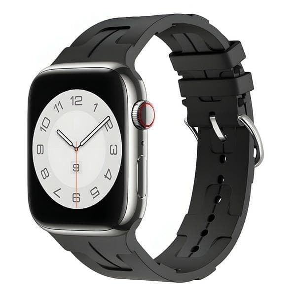 Beline Apple Watch Silicone Ultra ranneke 38/40/41mm musta/musta laatikko