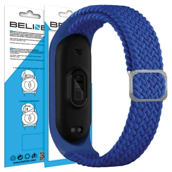Beline Mi Band 3/4 Tekstiiliranneke sininen/taivaansininen