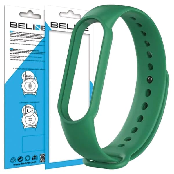 Beline Mi Band 3/4 hihna vihreä/vihreä