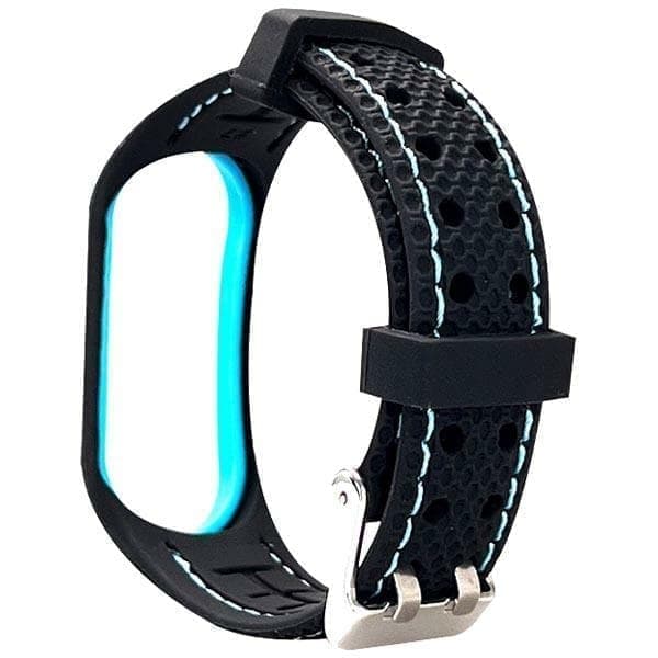 Beline Mi Band 7 Sport -ranneke musta ja sininen musta/sininen