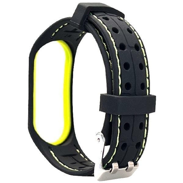 Beline Mi Band 7 Smart hihna, musta ja lime, musta/lime