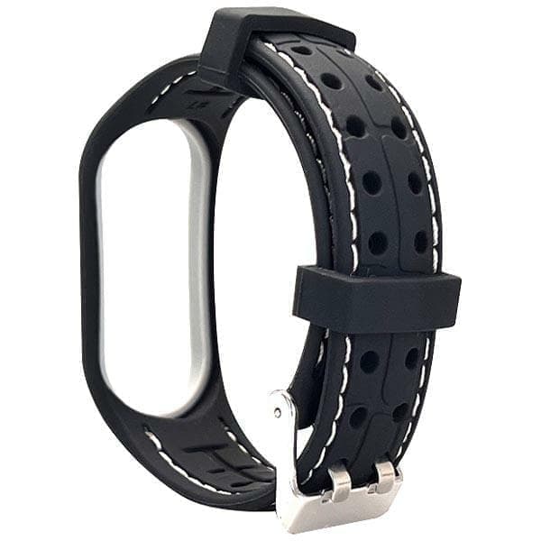 Beline Mi Band 6/5 Smart hihna mustavalkoinen musta/valkoinen