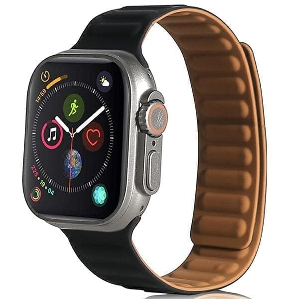 Beline Apple Watch Magneettinen ranneke 38/40/41mm musta/musta
