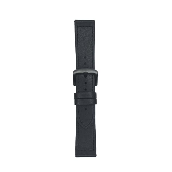 INF Silikonklokkerem 22mm - Kompatibel med Huawei/Samsung Sort