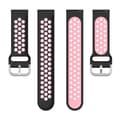 Miniatyrbillede 1 af 3: EBN urrem Huawei Watch GT5 (46mm)- Sort/pink