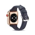 Miniatyrbillede 1 af 3: SKALO Smalt Læderarmbånd Apple Watch SE 40mm