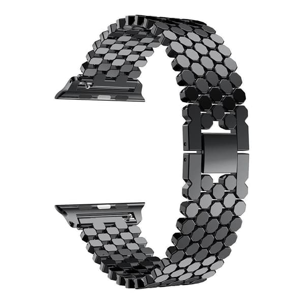 SKALO Fish Scale Metallarmband Apple Watch SE 40mm