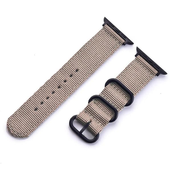 SKALO Nato-armband Nylon Apple Watch Series 7-9 41mm