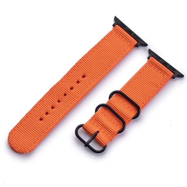SKALO Nato-armband Nylon Apple Watch Series 7-9 41mm
