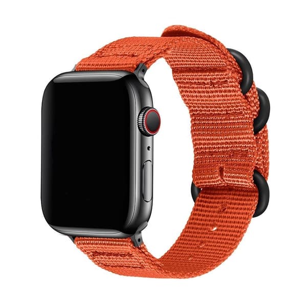 SKALO Nato-armband Nylon Apple Watch Series 7-9 41mm