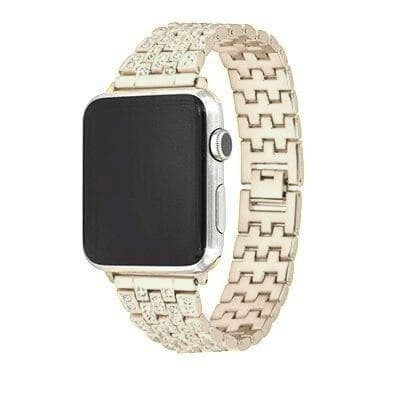 SKALO Länkarmband Bling Apple Watch Series 7-9 41mm