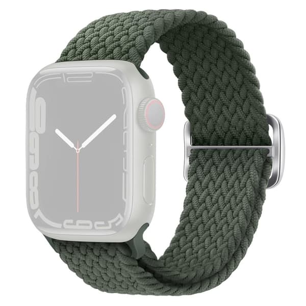 SKALO Flätat tygarmband Apple Watch Series 7-9 41mm