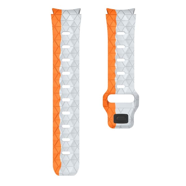 INF Sportigt silikonarmband för Samsung Galaxy Watch6/5/4 - Grå Orange 0