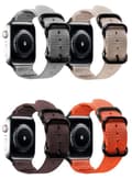 Pikkukuva 6 / 6: SKALO Nato-ranneke Nylon Apple Watch SE 44mm