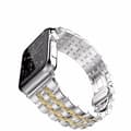 Miniatyrbillede 1 af 4: SKALO Metalarmbånd med 5 led Apple Watch SE 44mm
