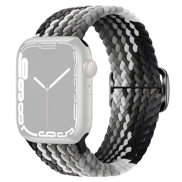 SKALO Flätat tygarmband Apple Watch Ultra 49mm multifärg 9