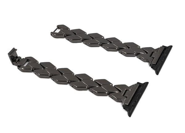 SKALO Metalliranneke "Twist" Apple Watch Ultra 2 49mm