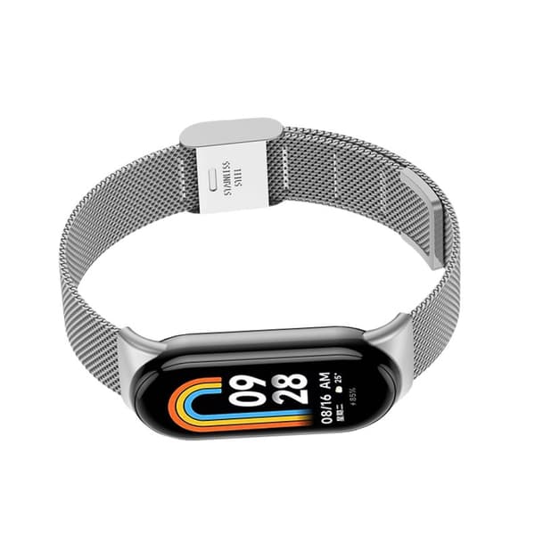 INF Metallinen kellonranneke Xiaomi Mi Band 8/9:lle