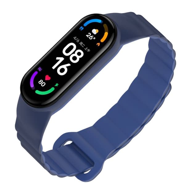 INF Silikone magnetisk rem til Xiaomi Mi Band 3/4/5/6/7