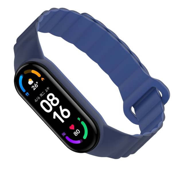 INF Silikone magnetisk rem til Xiaomi Mi Band 3/4/5/6/7