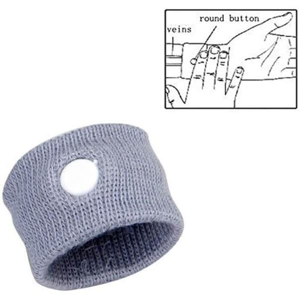 10st Anti-Illamående Band Klockband Motion Sick Armband Illamående Relieffor Travel Båt Bil