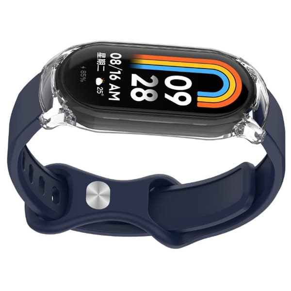 INF Gennemsigtig farvematchende silikone urrem til Xiaomi Mi Band Xiaomi Mi Band 3/4/5/6