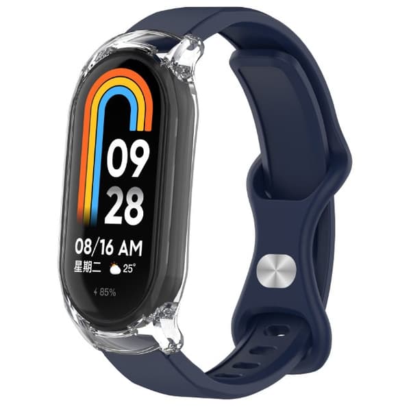 INF Transparent färgmatchande silikonarmband för Xiaomi Mi Band Xiaomi Mi Band 9