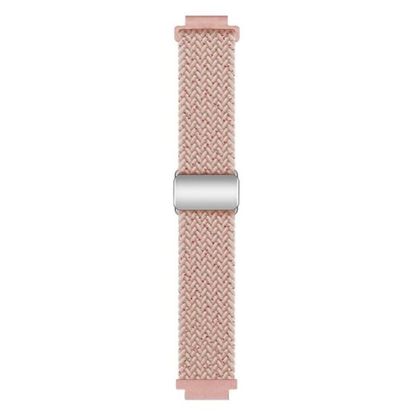 Flettet magnetisk urrem Garmin VivoMove 3S - Starlight Pink