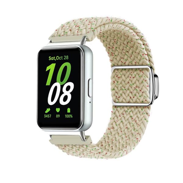 BK Flätat magnetiskt klockarmband Samsung Galaxy Fit 3 - Starlight Dots