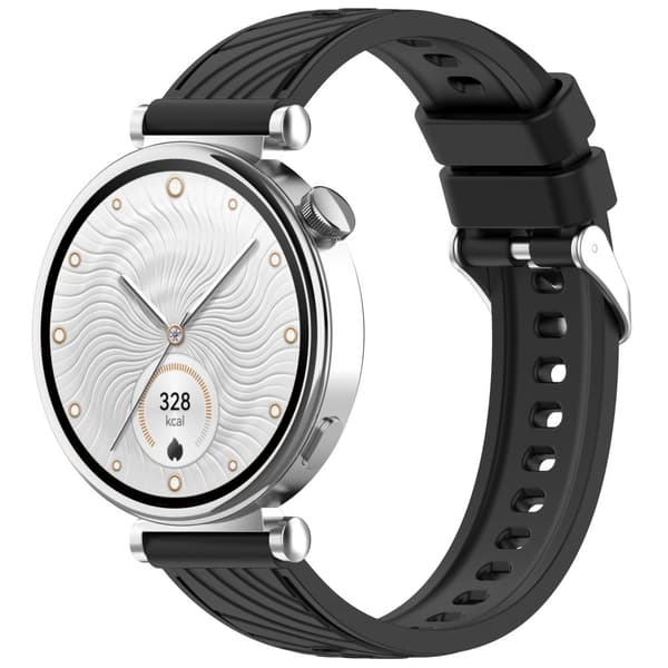 INF Huawei GT5/GT5 Pro -ranneke – kuvioitu silikonikorvaushihna