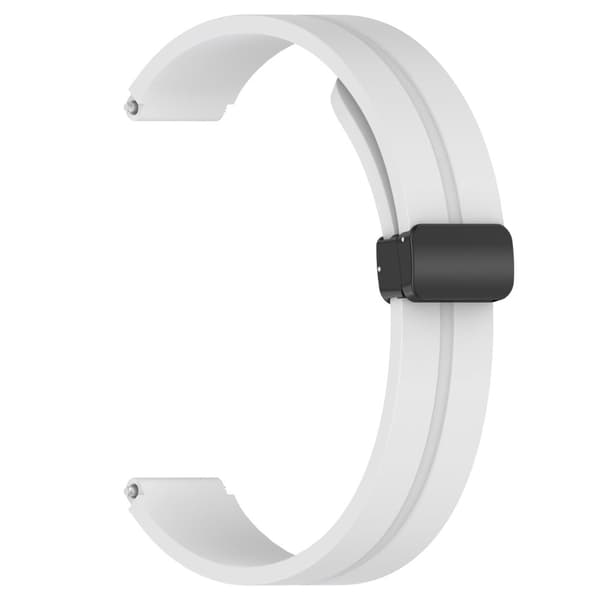 INF 12MM magnetisk silikone urrem med foldespænde