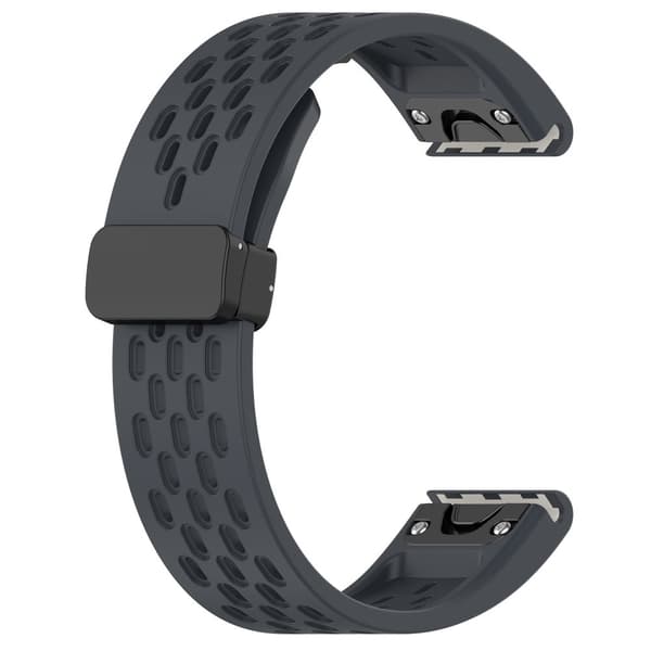 INF Silikoniranneke Garminille 20 mm - Valkoinen