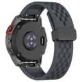 Pikkukuva 2 / 8: INF Silikoniranneke Garminille 20 mm - Valkoinen