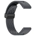 Miniatyrbilde 4 av 4: INF Garmin-kompatibel 22MM pustende silikonklokkerem - Hvit