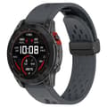 Miniatyrbilde 1 av 4: INF Garmin-kompatibel 22MM pustende silikonklokkerem - Hvit
