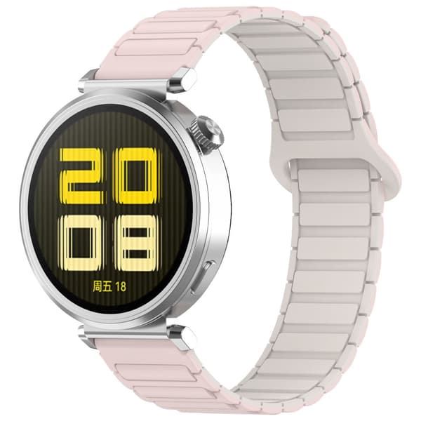 INF Silikonklokkerem 22 mm for Huawei Watch GT5/GT4/GT3, Samsung Galaxy Watch - Rosa