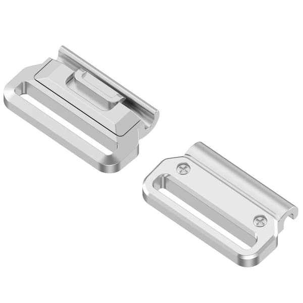 INF Hurtigkobling for Garmin-klokker 26mm Sølv [2-pakning]