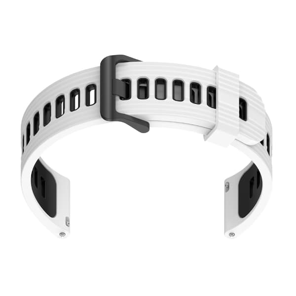 INF Stripet tofarget klokkerem - 20 mm 0