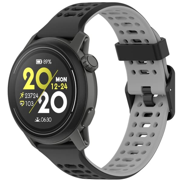 INF Officiellt COROS silikonarmband - 22 mm, vitt 0