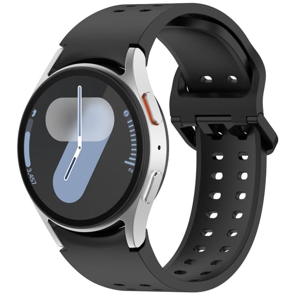 Dubbelknäppt silikonarmband för Samsung Galaxy Watch 7-4