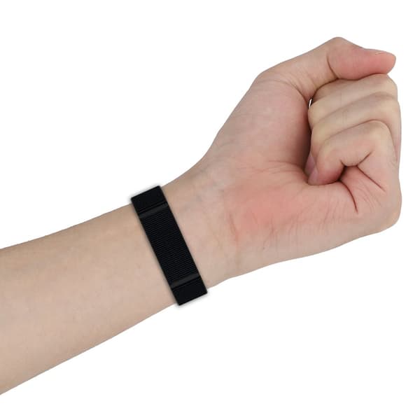 INF Garmin Nylon urrem med velcro - 26MM sort