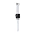 Miniatyrbild 2 av 4: Karl Lagerfeld 3D gummi Karl &amp; Choupette Heads NFT - Rem för Apple Watch 42/44/45/49 mm (Vit)