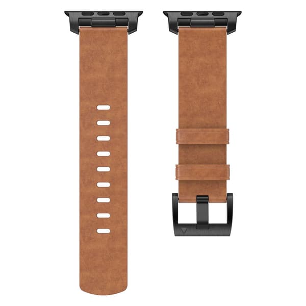 INF Horween läderarmband för Apple Watch 42/44/46/49 mm - mörkbrun
