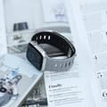Miniatyrbild 6 av 7: INF Magnetiskt silikonarmband för Apple Watch - Svart/Orange (38/40/41mm)