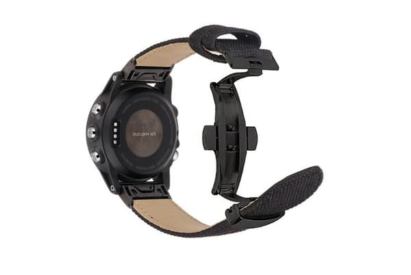 INF Garmin Fenix 5S/6/7X/3HR Quick Release Canvas-rem