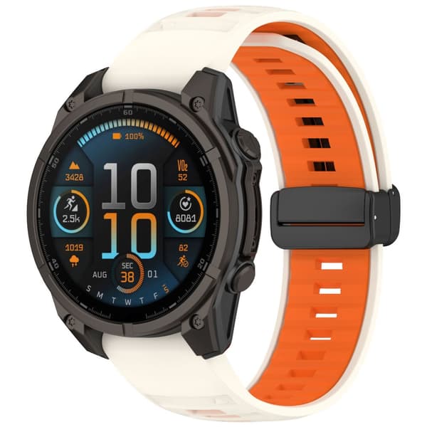 INF Stardust Orange F8 Spenne Klokkereim 26mm Oransje 26 mm