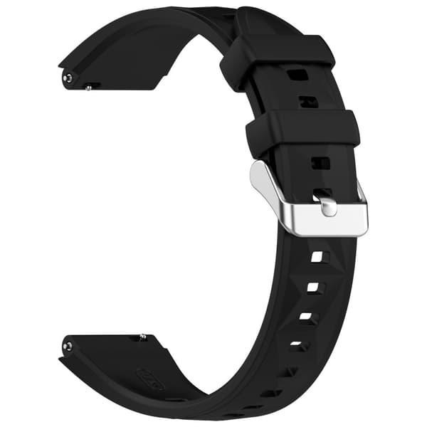 INF Silikoni kellon ranneke Huawei GT5 Prolle 42mm - musta