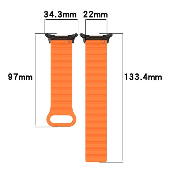 SKALO TPU-magneettiranneke Samsung Watch Ultra 47mm